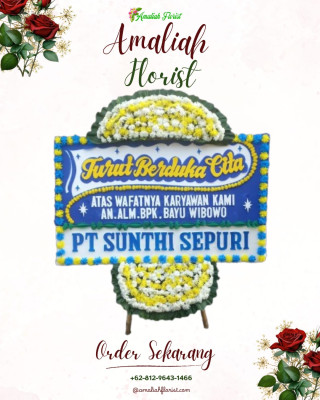Papan Bunga Duka di Lahumbo