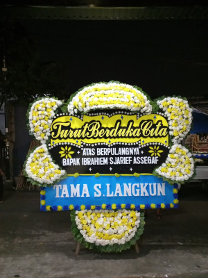 Papan Bunga Duka di Lahumbo